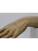 Bracelet en or rose jaune ★ russiangold.com ★ Gold 585 333 Prix bas