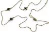 Gelb Italienisch 14k gold 585 Kleekette, Celebrity ccc013y
