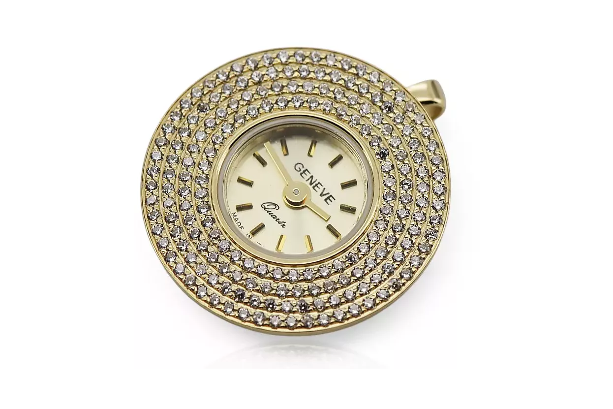Reloj para hombres de oro Geneve ★ https://zlotychlopak.pl/es/ ★ Pureza de oro 585 333 Precio bajo!