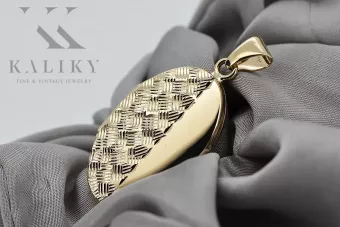 Pendentif d'or ★ https://zlotychlopak.pl/fr/ ★ échantillon d'or 585 333 bas prix