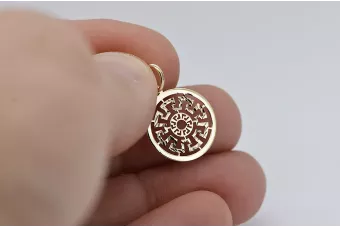 Colgante de oro ★ https://zlotychlopak.pl/es/ ★ Muestra de oro 585 333 bajo precio