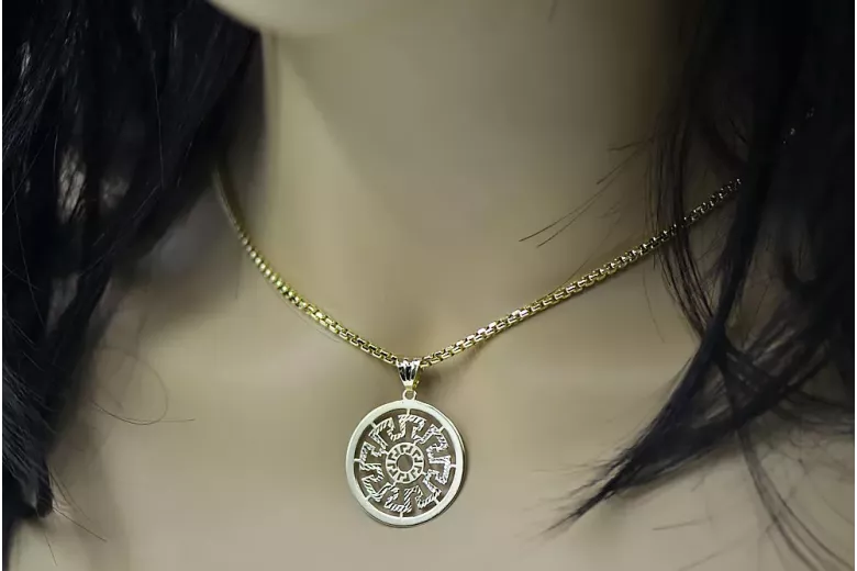 Златен медальон ★ https://zlotychlopak.pl/bg/ ★ Златен образец 585 333 ниска цена