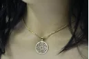 Colgante de oro ★ https://zlotychlopak.pl/es/ ★ Muestra de oro 585 333 bajo precio