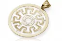 Colgante de oro ★ https://zlotychlopak.pl/es/ ★ Muestra de oro 585 333 bajo precio