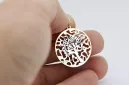 Złota zawieszka włoska 14k 585 drzewko szczęścia cpn067yw