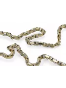 Złoty łańcuszek 14k 585 włoski Nowy model cc101yw