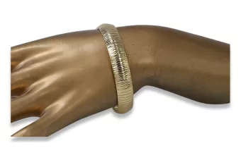 Jaune Italienne 14k or fantaisie bracelet cbt002y