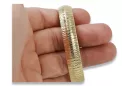 Желтый итальянский браслет из 14-каратного золота cbt002y