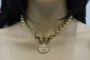Золота підвіска ручна ручка ★ Zlotychlopak.pl ★ Gold hallmark 585 333 низька ціна