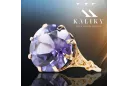 Russischer sowjetischer Roségoldring 14 Karat 585 Alexandrit Rubin Smaragd Saphir Zirkon vrc073
