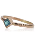 Rose soviétique russe 14k 585 or Alexandrite Ruby Emerald Sapphire Zircon ring vrc014