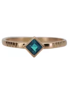 Rose soviétique russe 14k 585 or Alexandrite Ruby Emerald Sapphire Zircon ring vrc014