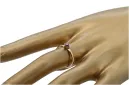 Russische sowjetische Rose 14 Karat 585 Gold Alexandrit Rubin Smaragd Saphir Zirkon Ring vrc014