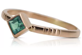 Русская советская роза 14-каратного золота 585 пробы Александрит Рубин Изумруд Сапфир Циркон кольцо vrc014