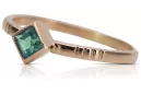 Rose soviétique russe 14k 585 or Alexandrite Ruby Emerald Sapphire Zircon ring vrc014