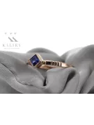 Rose soviétique russe 14k 585 or Alexandrite Ruby Emerald Sapphire Zircon ring vrc014
