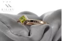 Ruso soviético rosa 14k 585 oro Alejandrita Rubí Esmeralda Zafiro Circón anillo vrc014