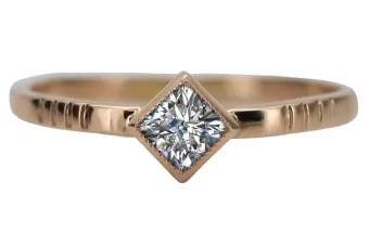 Русская советская роза 14-каратного золота 585 пробы Александрит Рубин Изумруд Сапфир Циркон кольцо vrc014