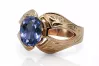 Rose rosa 14k gold 585 Alexandrit Ring vrc135r Russische Sowjetische Jahrgang Stil