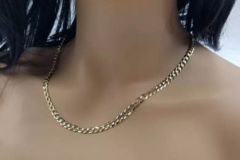Yellow rose gold chain ★ russiangold.com ★ Gold 585 333 Low price Yellow rose gold chain ★ russiangold.com ★ Gold 585 333 Low price