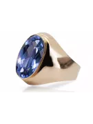 Rosă sovietică rusă 14k 585 aur Alexandrit Rubin Smarald Safir Zircon inel vrc077