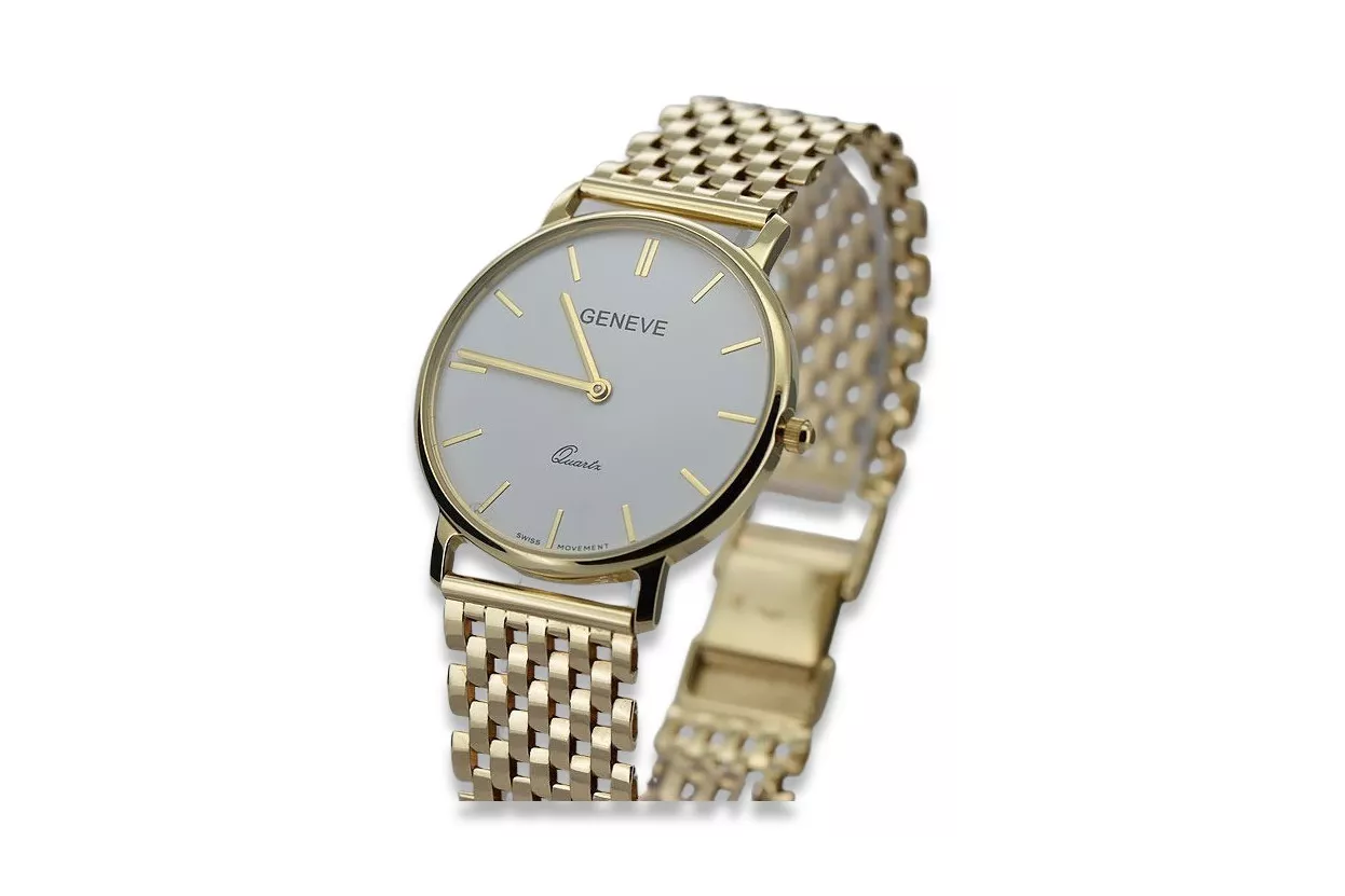 Ceas de aur pentru bărbați Geneve ★ zlotychlopak.pl ★ Puritatea aurului 585 333 Preț scăzut! Ceas de aur pentru bărbați Geneve ★ zlotychlopak.pl ★ Puritatea aurului 585 333 Preț scăzut!