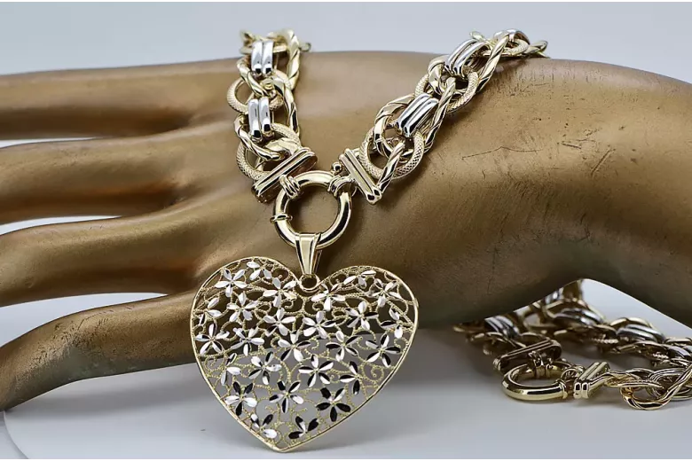 Pendentif pendentif ★ en or zlotychlopak.pl ★ Poinçon en or 585 333 petit prix