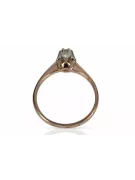 Zircon Original Vintage 14K Rose Gold Ring Vintage style vrc353r