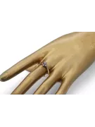 Zircon Original Vintage 14K Rose Gold Ring Vintage style vrc353r