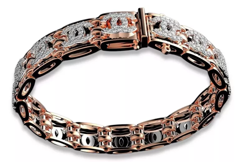 rățară din aur alb galben de 14k cu zirconii cubice cgcfb001yw rățară din aur alb galben de 14k cu zirconii cubice cgcfb001yw