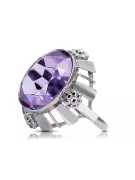 Russian Soviet rose 14k 585 gold Alexandrite Ruby Emerald Sapphire Zircon ring  vrc014