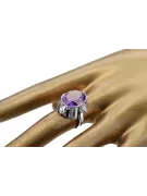 Bague russe soviétique rose 14k 585 or Alexandrite Rubis Emeraude Saphir Zircon vrc014