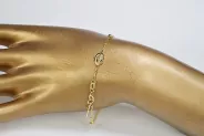 Pulsera★ rosario de oro rosa amarillo russiangold.com ★ Oro 585 333 Precio bajo