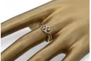 Russische sowjetische Rose Pink 14k 585 Gold Vintage Ring VRN001