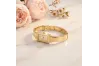 Желтое золото 14к Elegant леди Геневские часы lw010y