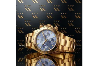Yellow 14k 585 gold men's Geneve style mw014ydbl