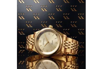 Ceas Aur galben 14 din 585 pentru doamne Geneve lw009y