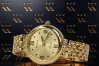 Italian 14K Yellow Gold Geneve Lady Watch with Gold2 Dial lw013y