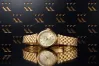 Italian 14K Yellow Gold Lady Geneve Watch lw031y