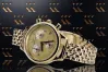 Montre de dame en or jaune 14k 585 Geneve lw019y&lbw004y