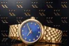 Reloj de dama en oro amarillo de 14 quilates, Geneve Lady Gift. lw011ydb