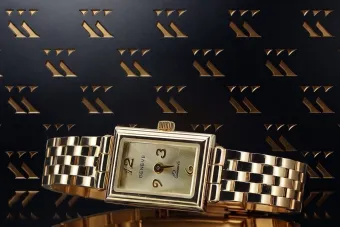 Schöne Damenuhr aus 14-karätigem Gelbgold, Geneve Lady Gift lw018y, niedriger Preis!