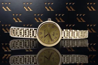 Cadou Doamnă Aur Galben 14K Geneve Lady lw038y