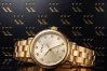 Italian 14K Yellow Gold Lady Geneve Watch lw041y