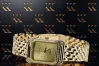 Amarillo 14k 585 oro Lady Geneve reloj de pulsera lw054ydg y lbw004y