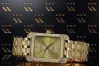 Amarillo 14k 585 oro Lady Geneve reloj de pulsera lw054ydg y lbw007y
