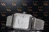 Weiße 14 Karat 585 Gold Armbanduhr Lady Geneve lw055y&lbw003y