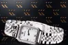 Weiß 14k 585 Goldarmband Lady Geneve Uhr lw055wdw&lbw008w