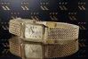 Gelbes 14k 585 Gold Damen Armbanduhr Genf lw055y&lbw003y