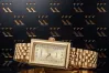 "Dazzling 14K Yellow Gold Italian Geneve Watch" lw056y